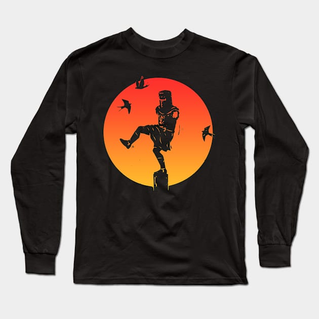 Black Knight parody Long Sleeve T-Shirt by TheAnchovyman